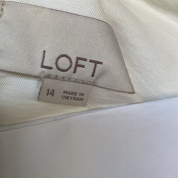 NWT LOFT Woven Crepe Single Breasted Blazer Jacket - Picture 5 of 9